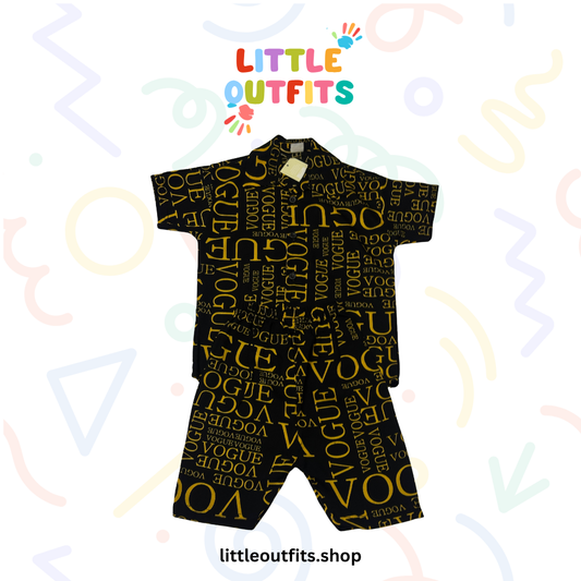 Elegant High-Quality Summer Co-ord Set for Boys/Girls