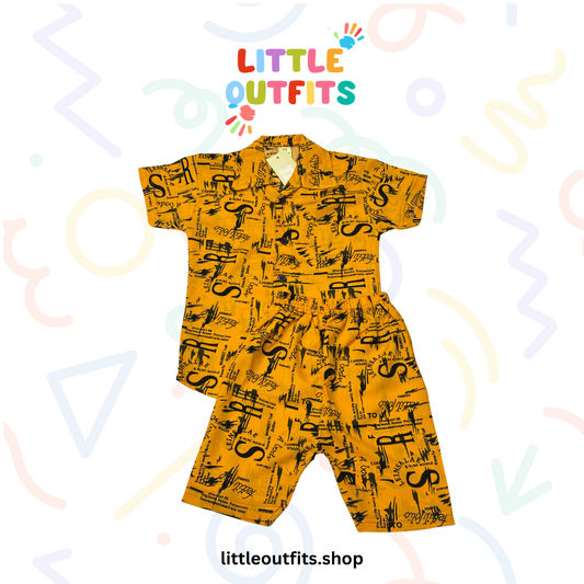 Elegant High-Quality Summer Co-ord Set for Boys/Girls