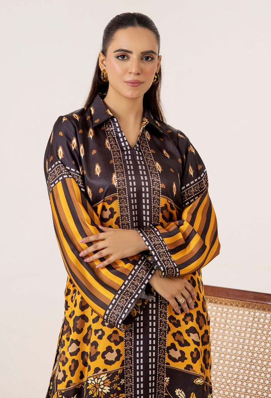 Gul Ahmed YOLO Digital Printed Co-Ords Set (Shirt & Trouser)