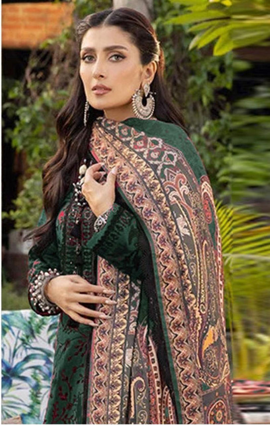 MARIA B 3PC LAWN WITH SWISS VOIL DUPATTA