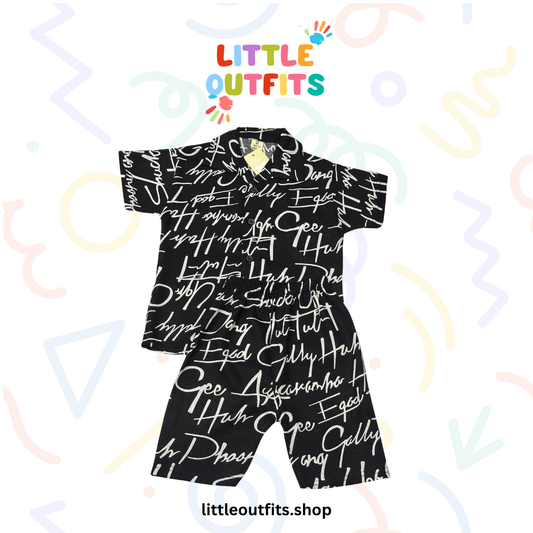 Elegant High-Quality Summer Co-ord Set for Boys/Girls