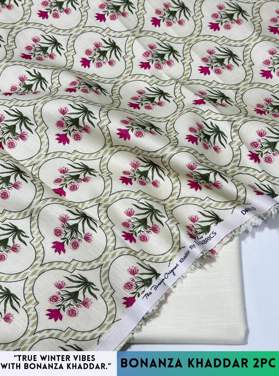 Bonanza Khaddar 2-Piece Unsticthed