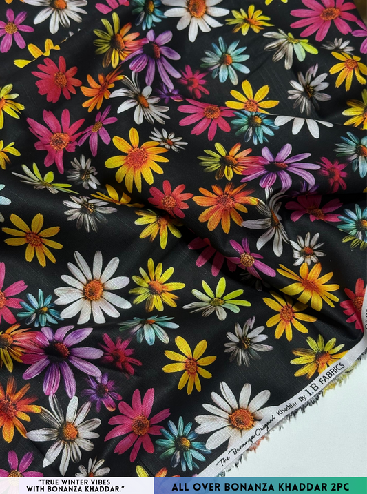 Printed Bonanza Khaddar 2-Piece Unsticthed