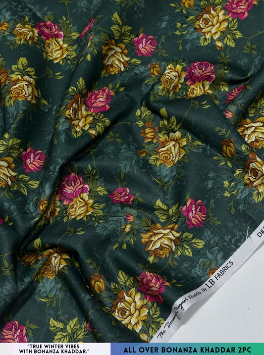 Printed Bonanza Khaddar 2-Piece Unsticthed