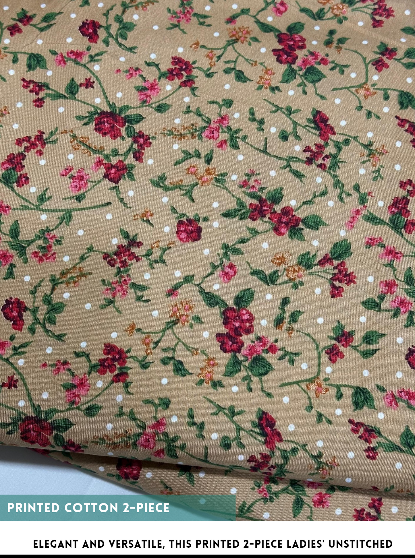 2 Piece Printed Cotton