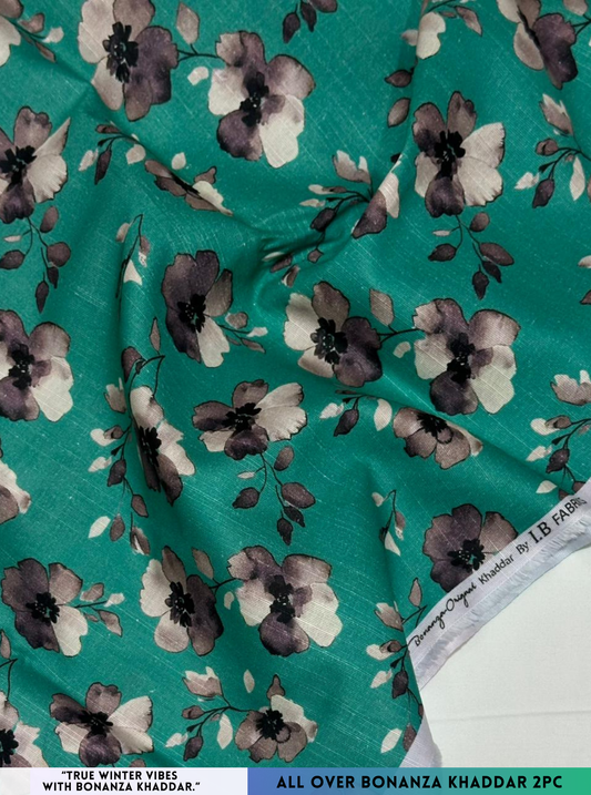 Printed Bonanza Khaddar 2-Piece Unsticthed