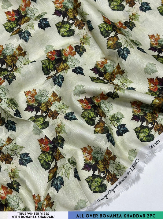 Printed Bonanza Khaddar 2-Piece Unsticthed