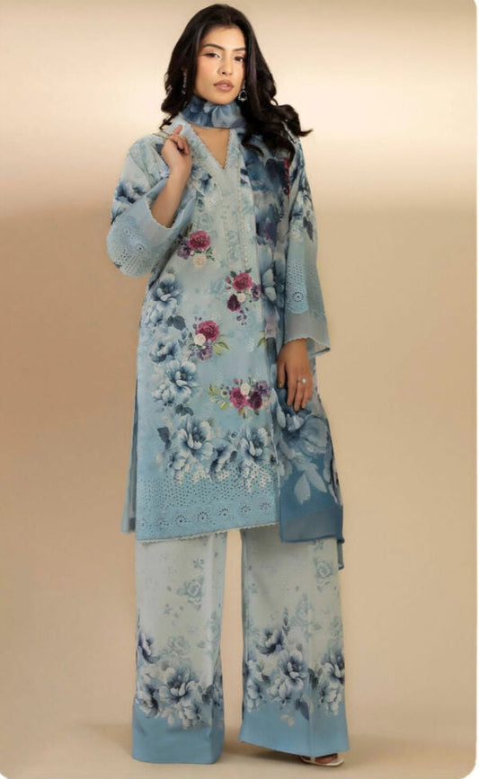 Gul Ahmed YOLO Digital Printed Co-Ords Set (Shirt & Trouser)