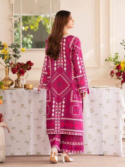 MAHNUR Digital Printed Co-Ords Set (Shirt & Trouser)
