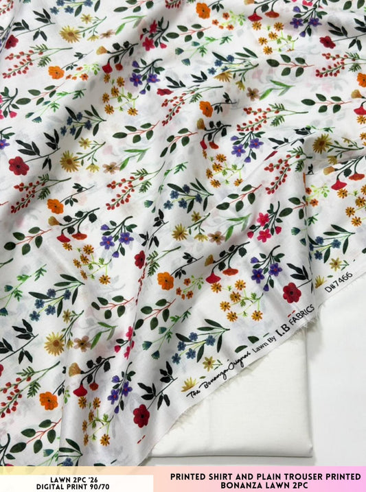 Bonanza Satrangi Lawn 2pc