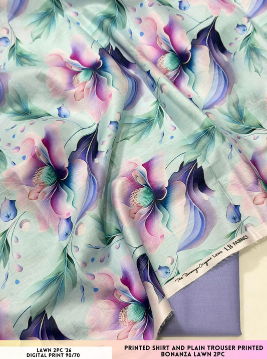 Bonanza Satrangi Lawn 2pc