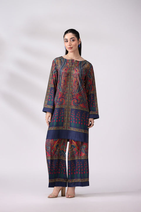 Gul Ahmed YOLO Digital Printed Co-Ords Set (Shirt & Trouser)