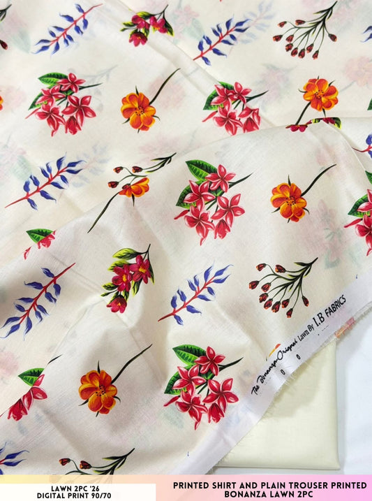 Bonanza Satrangi Lawn 2pc