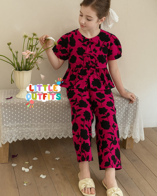Imported Cotton 2PC Unstitched for Girls