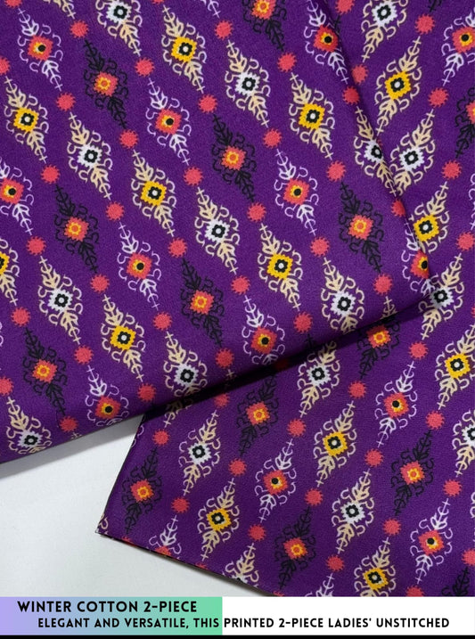 2 Piece Printed Cotton