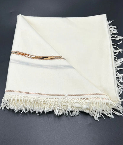 BOSKI COLOUR PASHMINA WOOLEN SHAWL FOR MEN LIGHT-WEIGHT