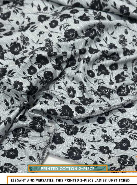 2 Piece Printed Cotton