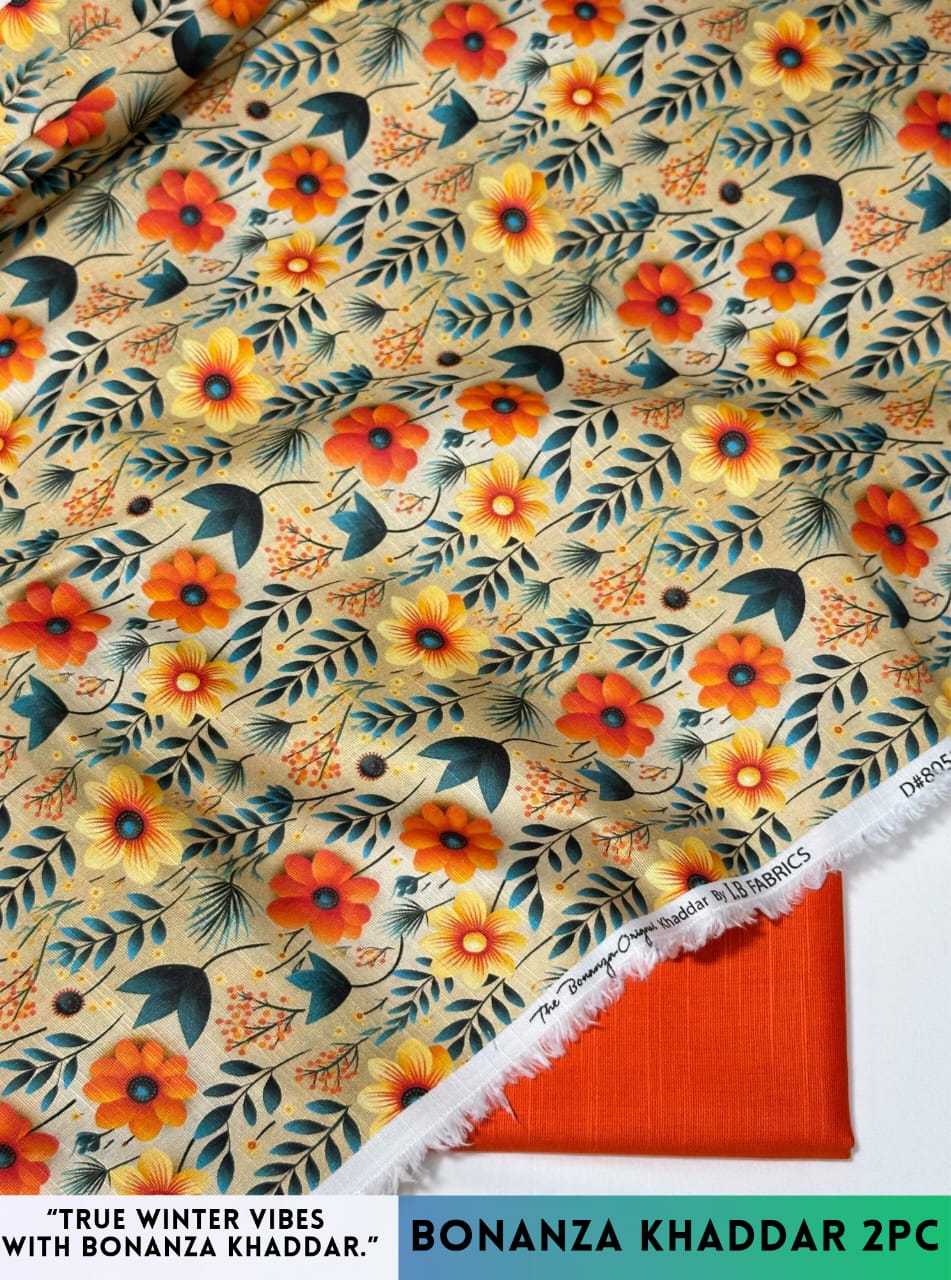 Bonanza Khaddar 2-Piece Unstitched