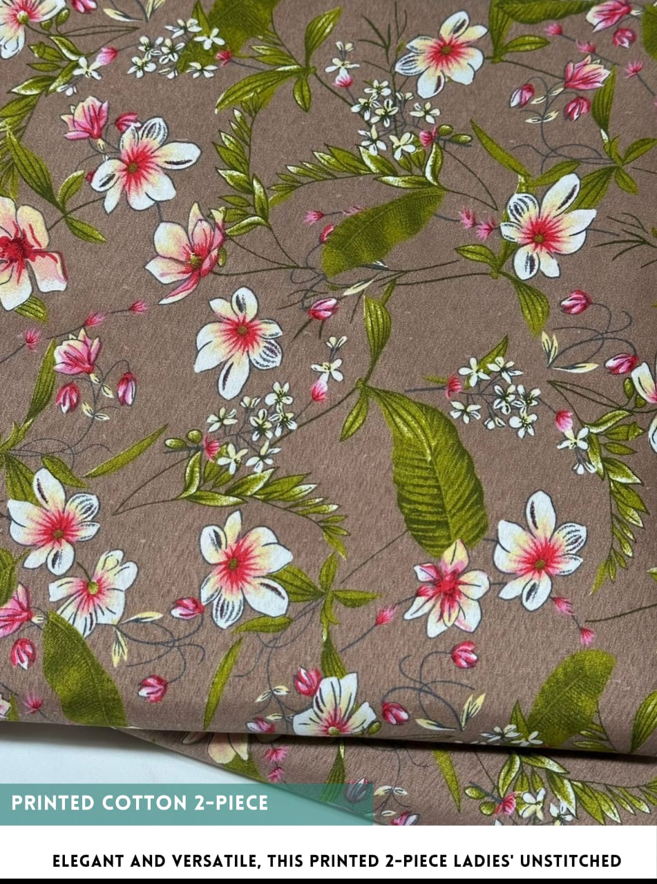 2 Piece Printed Cotton