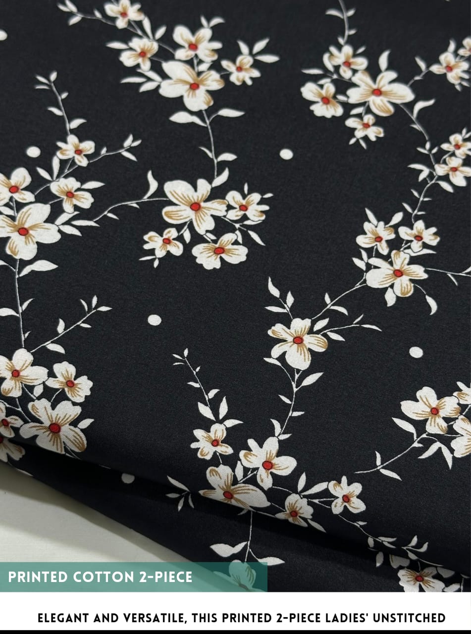 2 Piece Printed Cotton