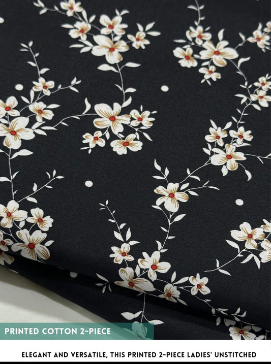 2 Piece Printed Cotton