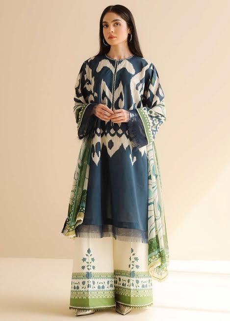 Coco by Zara Shahjahan – 3 Piece Printed Lawn Suit (Vol. 3)