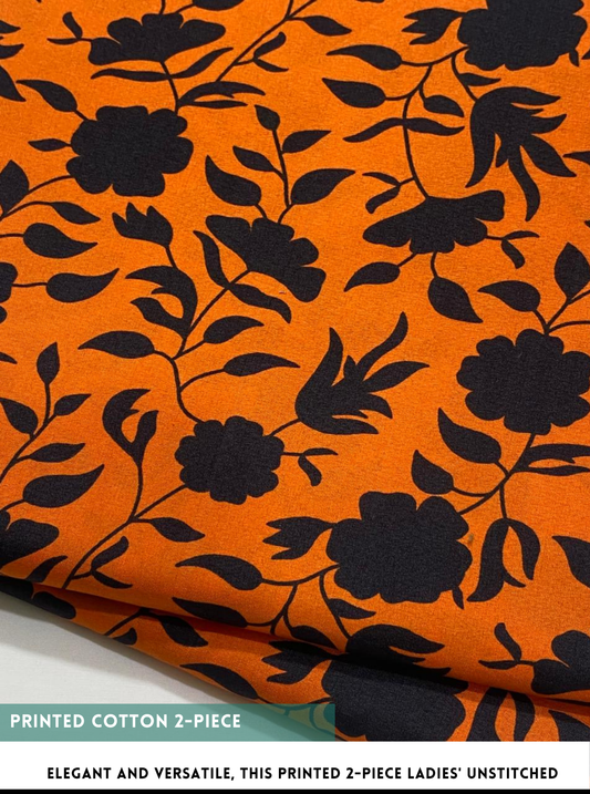 2 Piece Printed Cotton