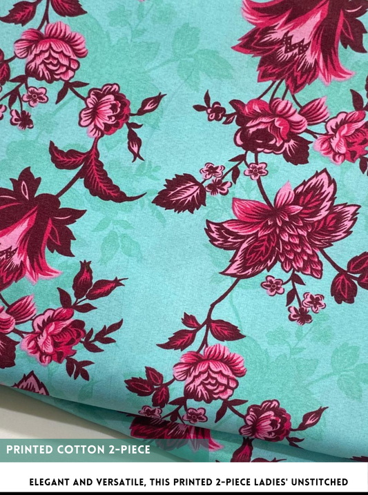 2 Piece Printed Cotton