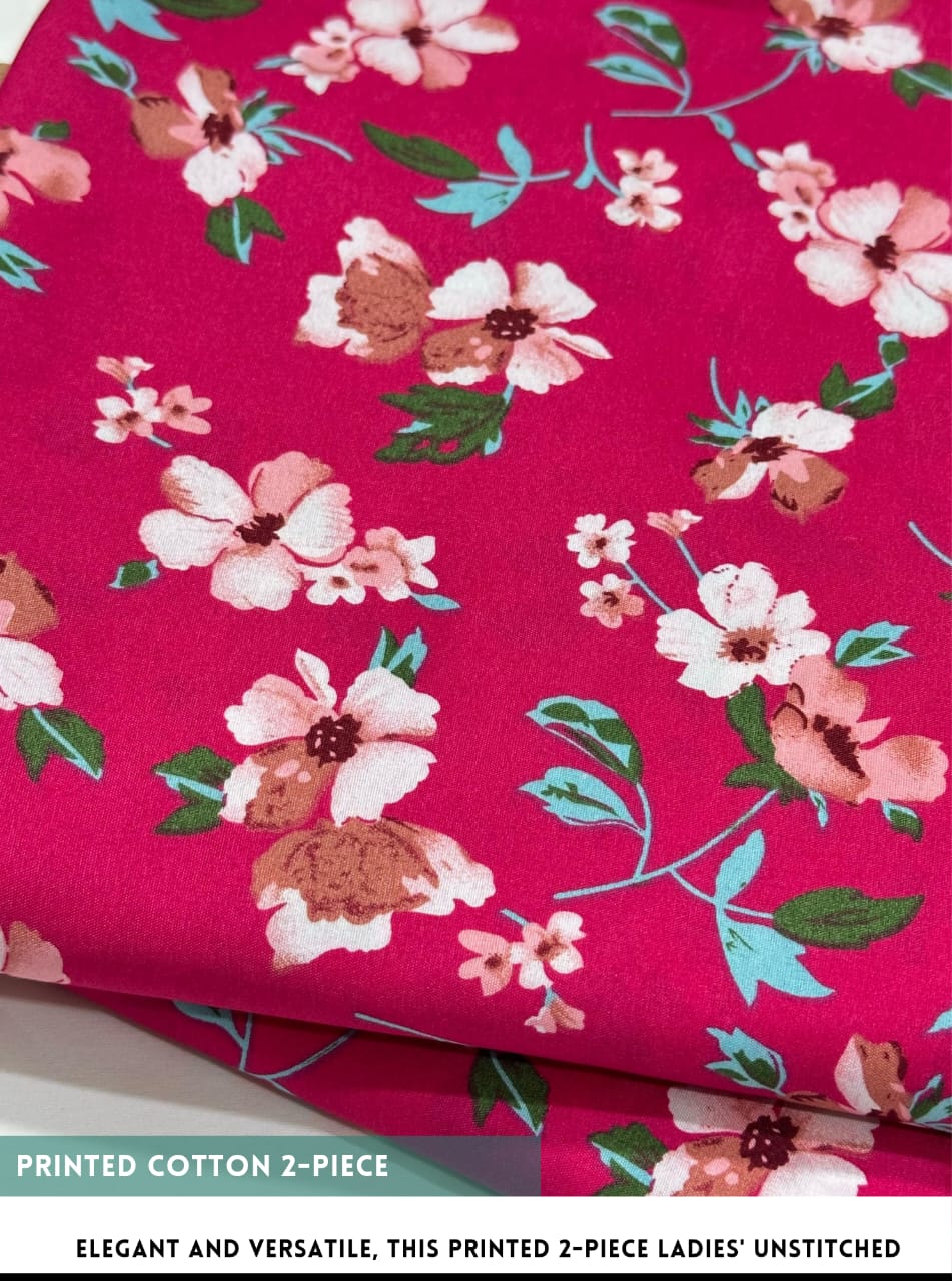 2 Piece Printed Cotton