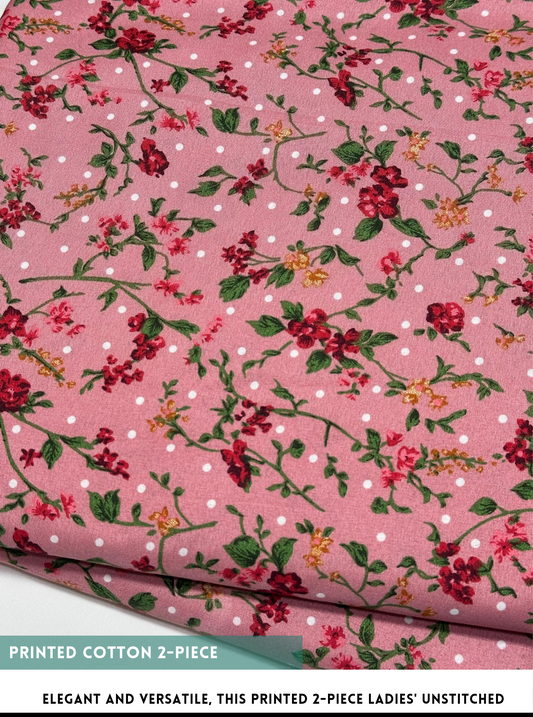 2 Piece Printed Cotton