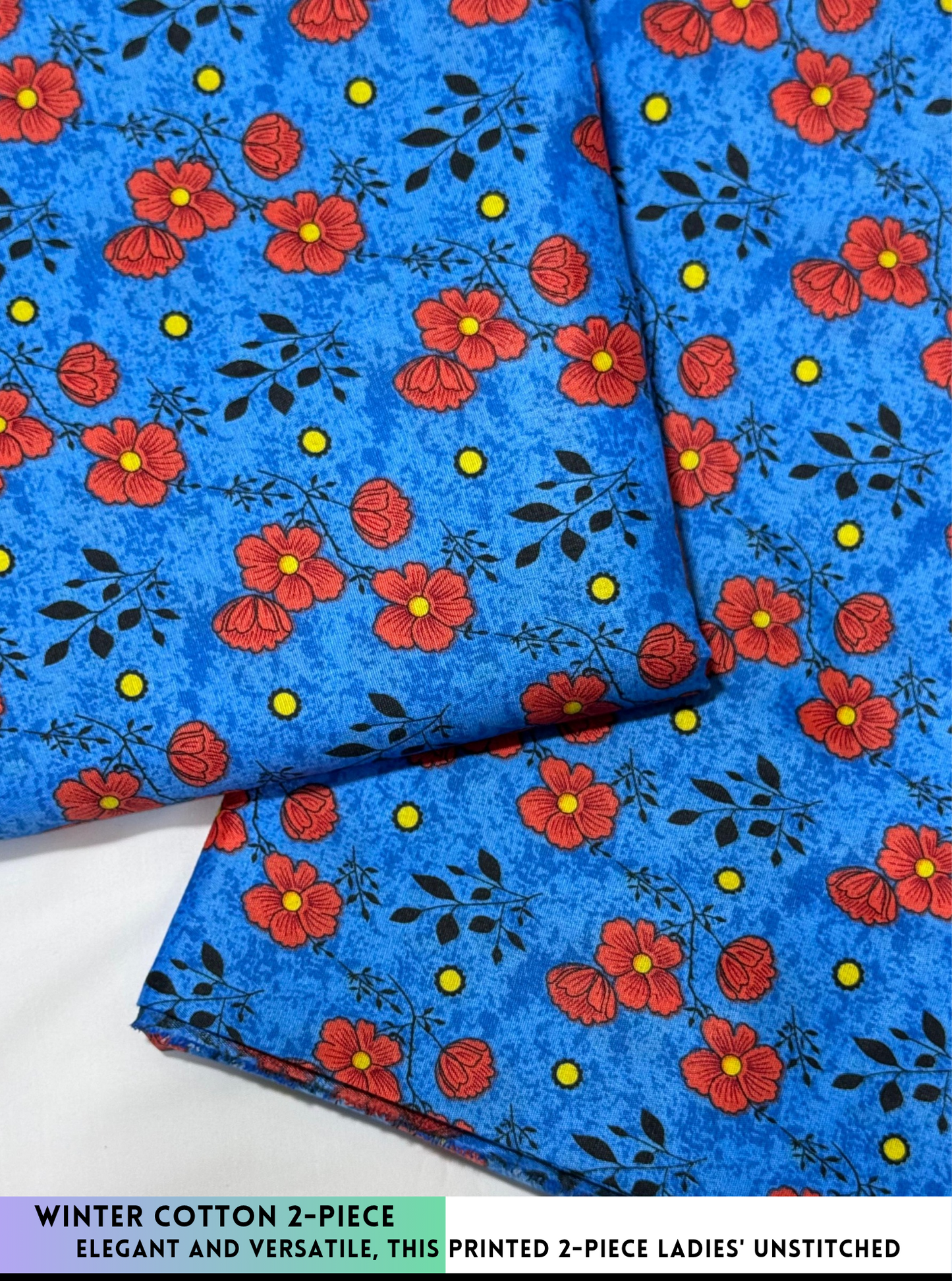 2 Piece Printed Cotton