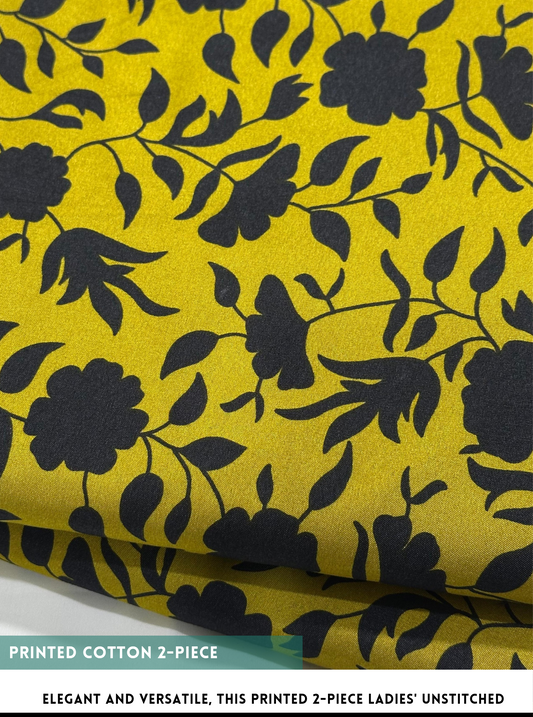 2 Piece Printed Cotton