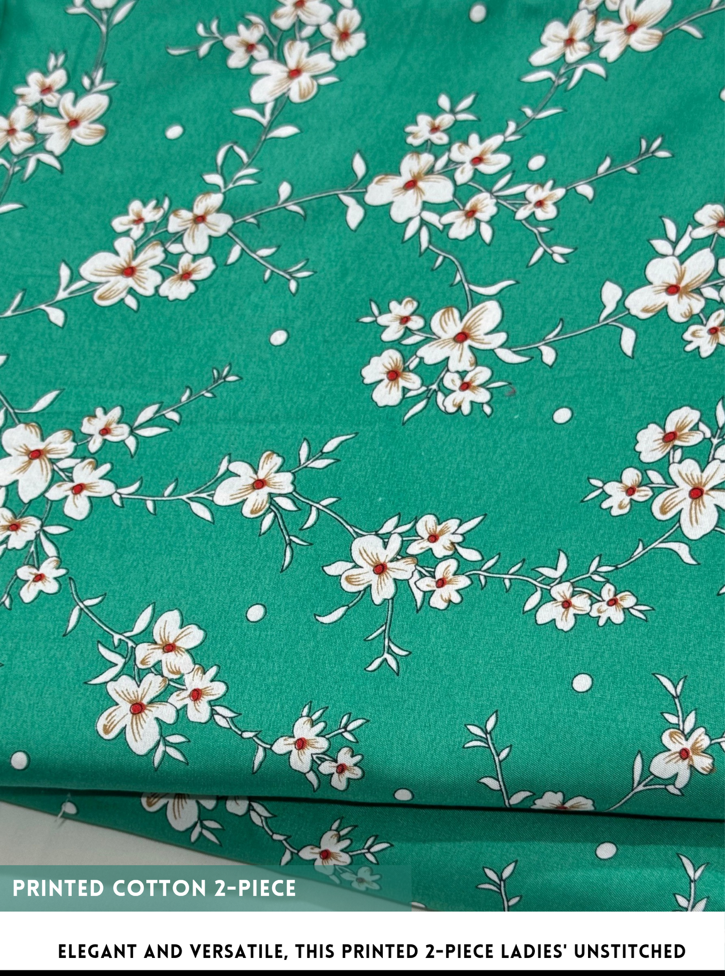 2 Piece Printed Cotton