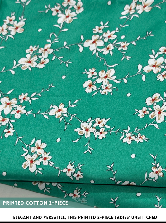 2 Piece Printed Cotton