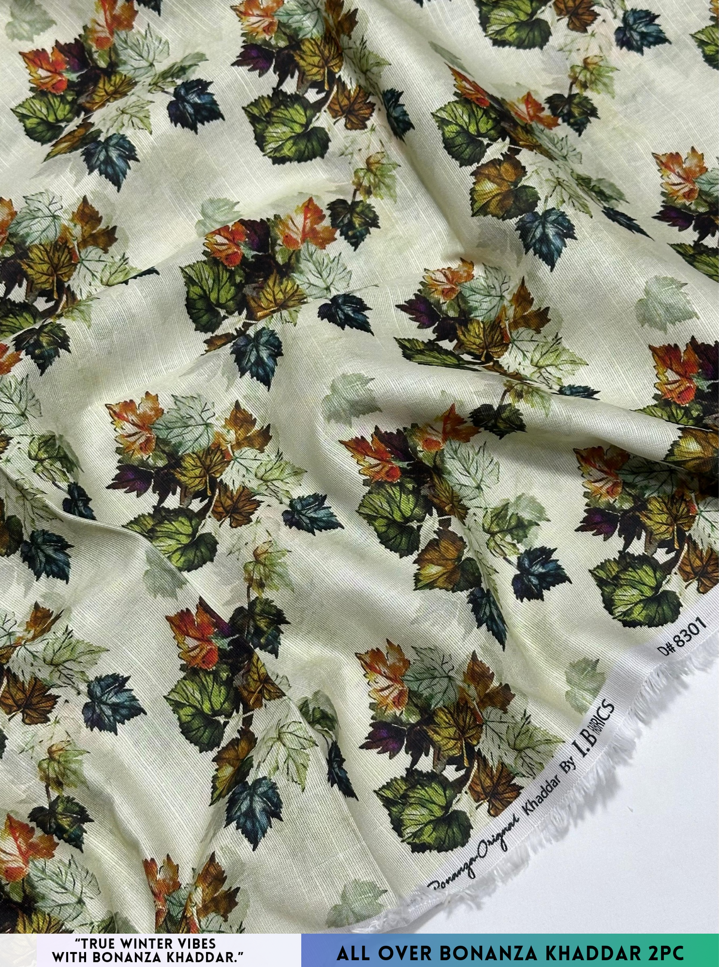 Printed Bonanza Khaddar 2-Piece Unsticthed