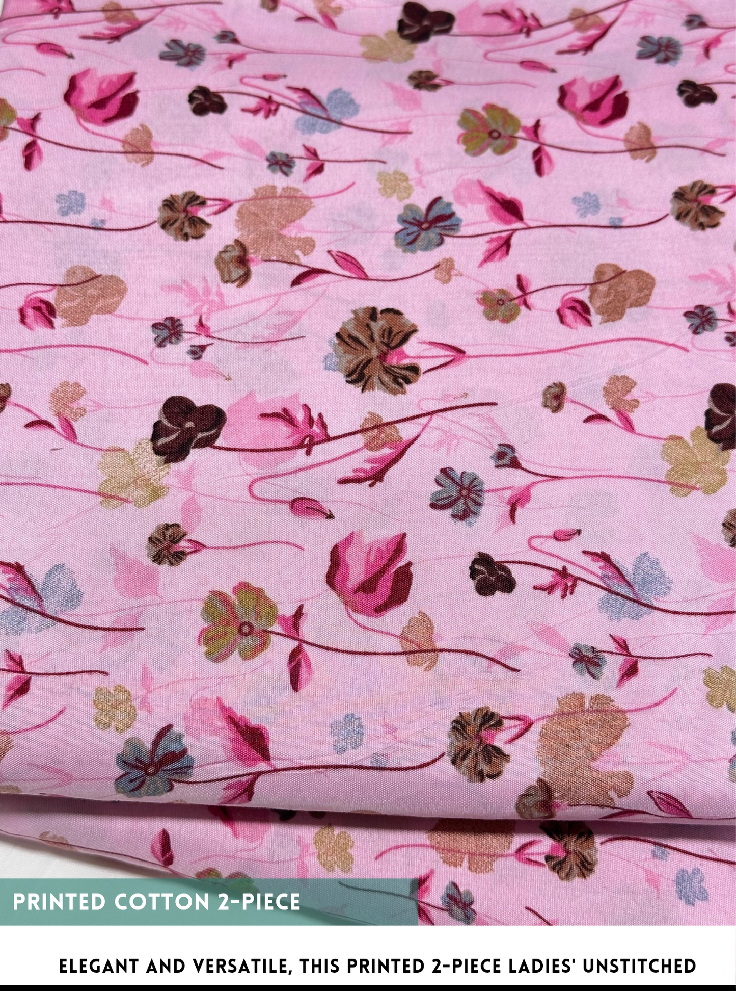 2 Piece Printed Cotton