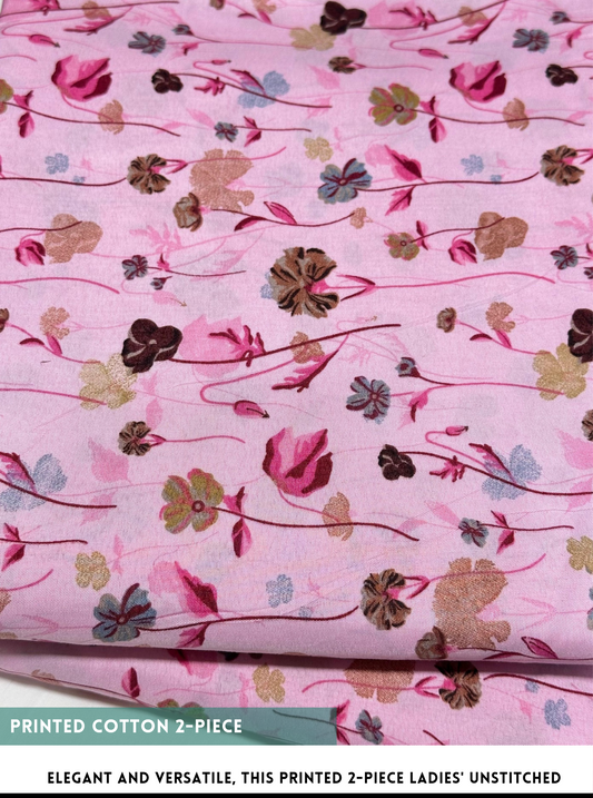 2 Piece Printed Cotton