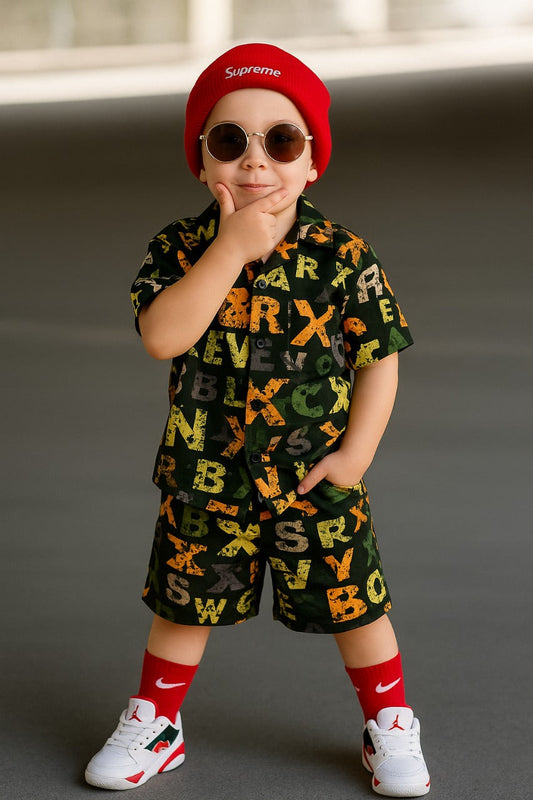 Elegant High-Quality Summer Co-ord Set for Boys/Girls