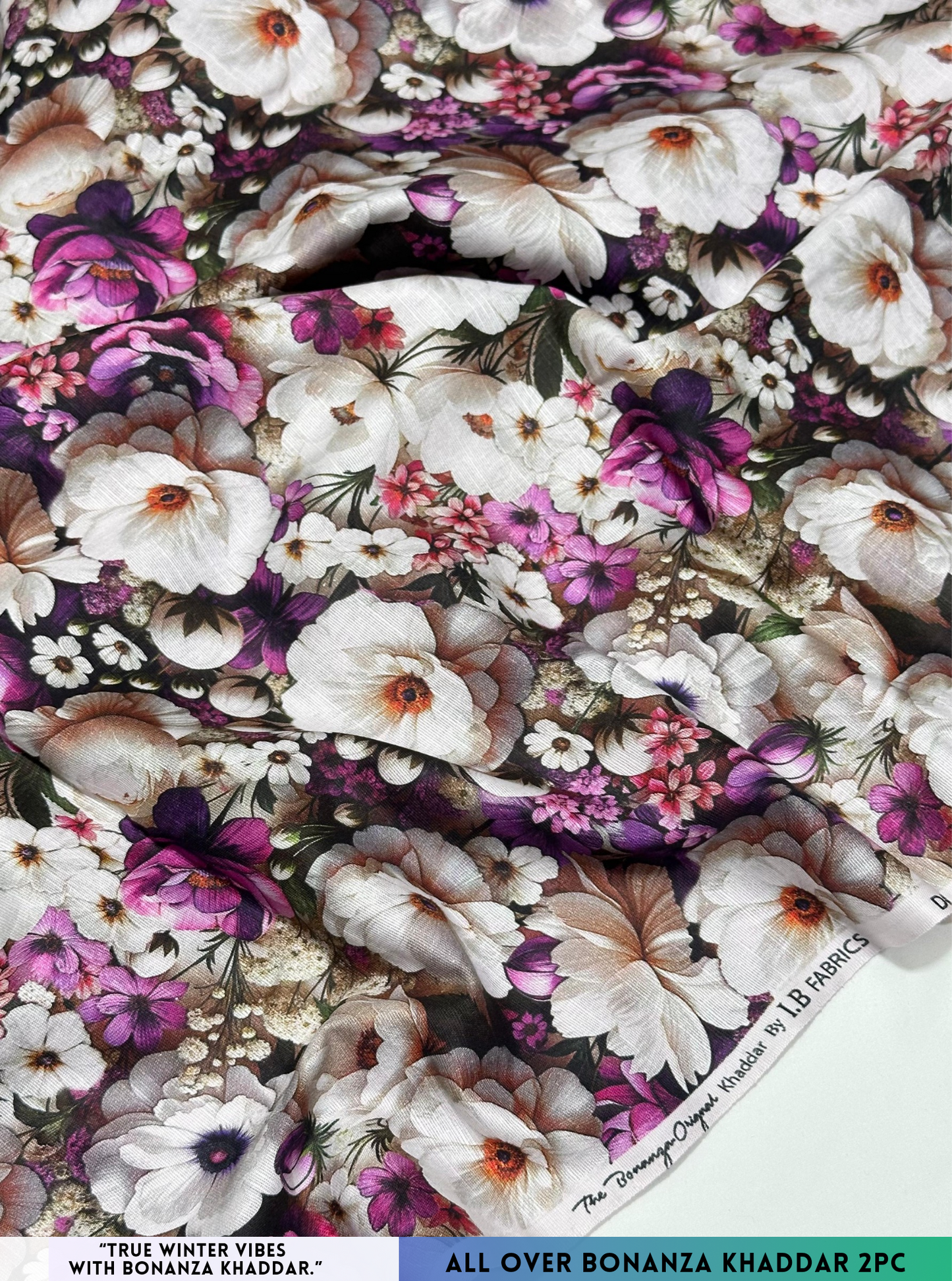 Printed Bonanza Khaddar 2-Piece Unsticthed