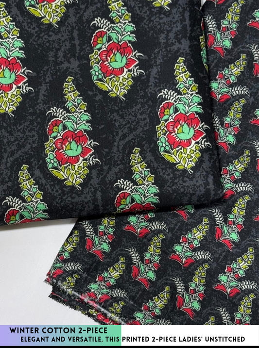 2 Piece Printed Cotton