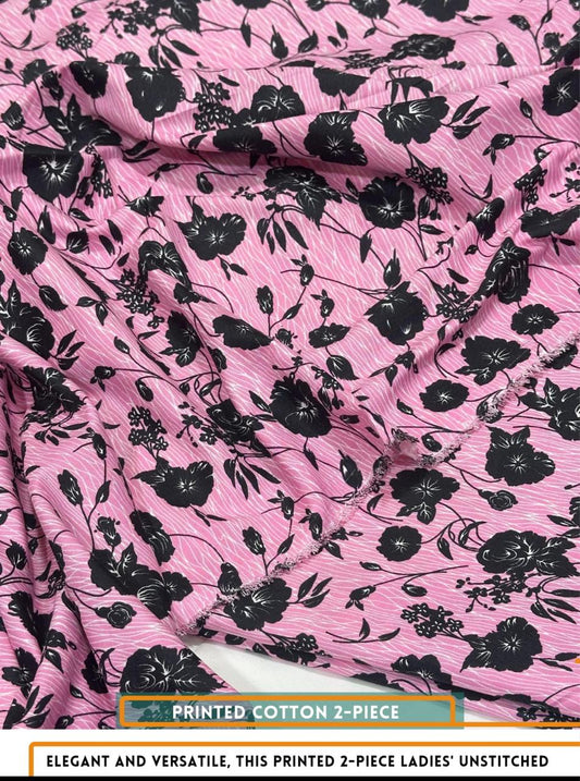 2 Piece Printed Cotton