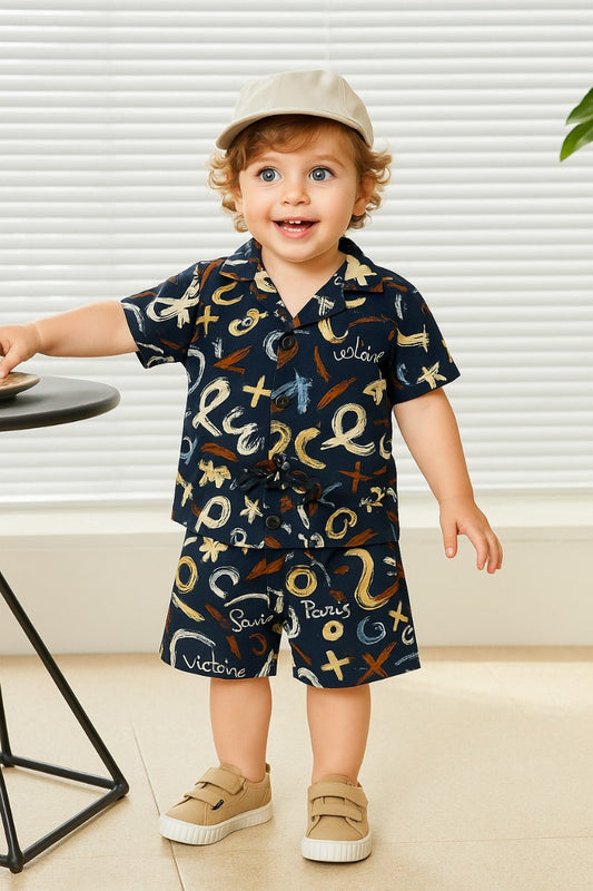 Elegant High-Quality Summer Co-ord Set for Boys/Girls