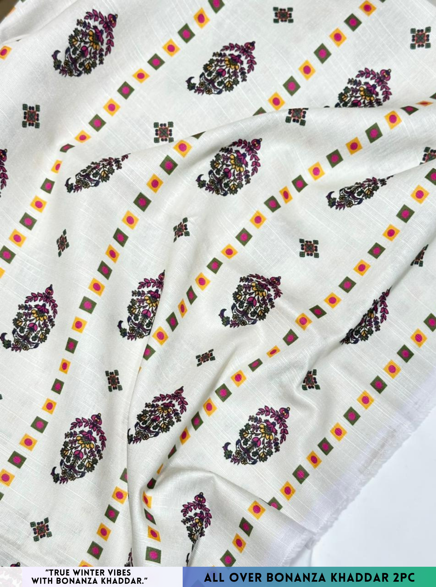 Printed Bonanza Khaddar 2-Piece Unsticthed