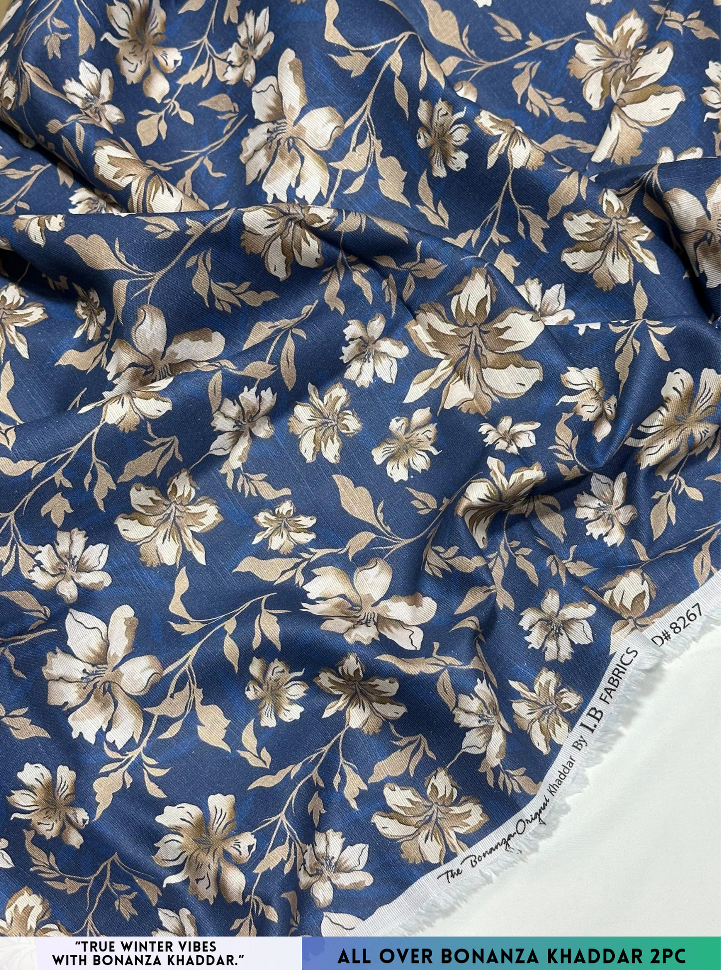 Printed Bonanza Khaddar 2-Piece Unsticthed